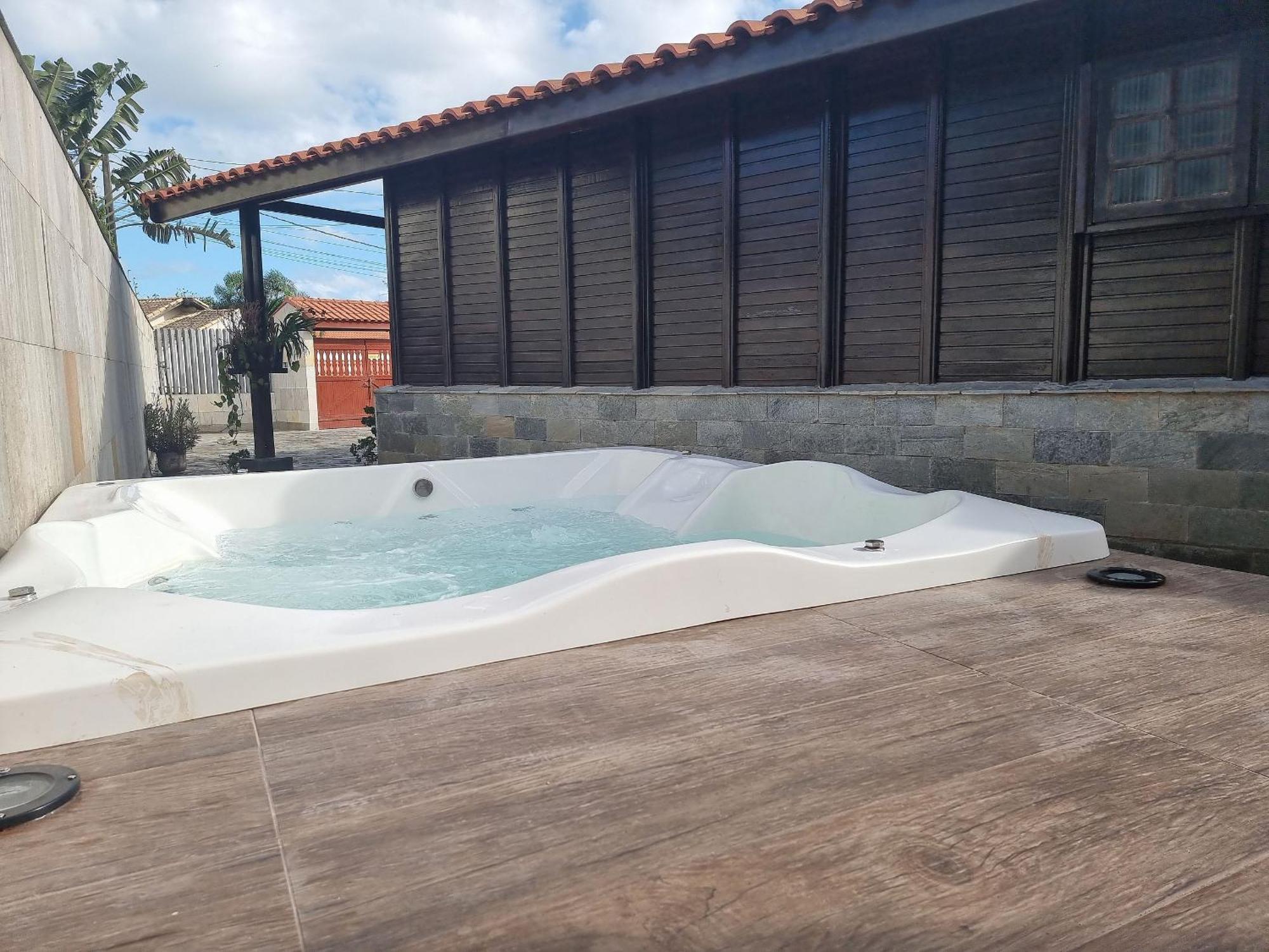 Piscina Aquecida , Spa, Bilhar, Ar Cond, Wi-Fi Itanhaem Exterior photo